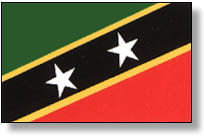 St Kitts & Nevis National Flag